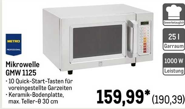 Mikrowelle GMW 1125