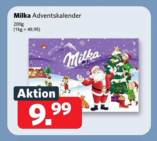 Milka Adventskalender 200g