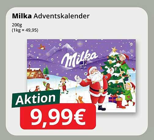Milka Adventskalender 200g