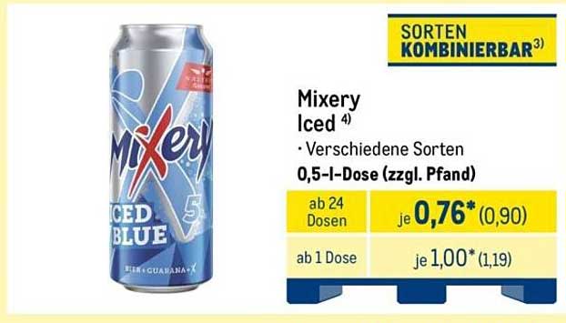Mixery Iced – Erfrischung in Dosen