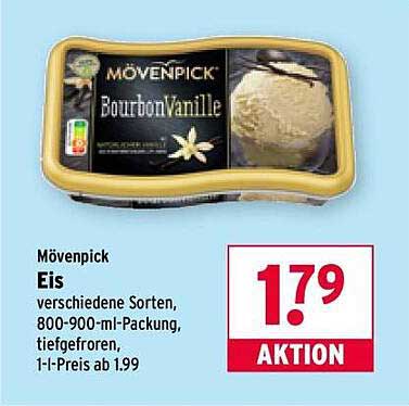Mövenpick Eis – Bourbon Vanille und weitere Sorten