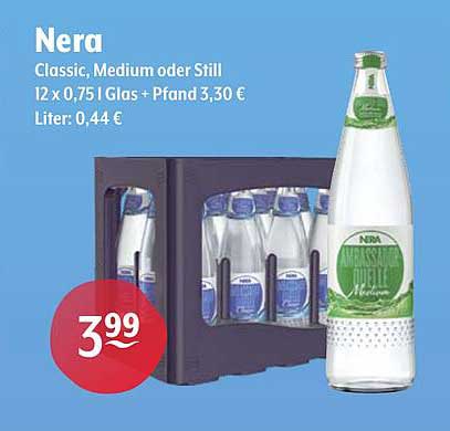 Nera Classic, Medium oder Still – 12 x 0,75 l