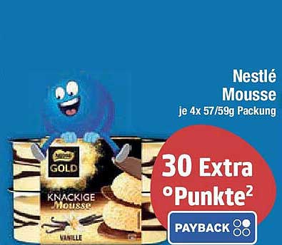 Nestlé Mousse je 4x 57/59g Packung