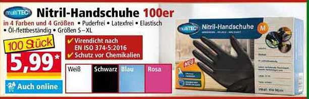 Nitril-Handschuhe 100er