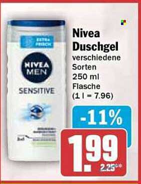 Nivea Duschgel verschiedene Sorten 250 ml Flasche
