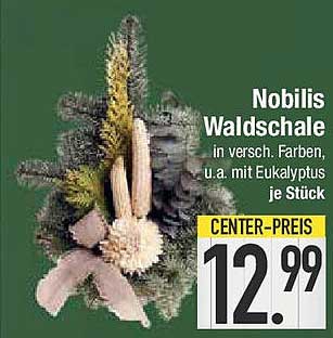 Nobilis Waldschale in verschiedenen Farben, u.a. mit Eukalyptus je Stück