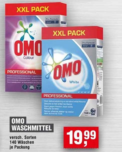 OMO Waschmittel - Professional - XXL Pack