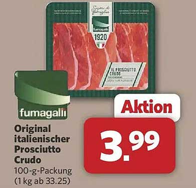 Original italienischer Prosciutto Crudo