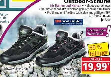 Outdoor-Schuhe für Damen und Herren - Hochwertige Wintermodelle