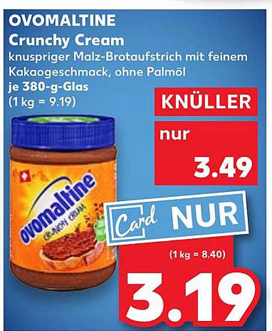 OVOMALTINE Crunchy Cream 380 g