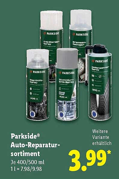 Parkside® Auto-Reparatur-Sortiment