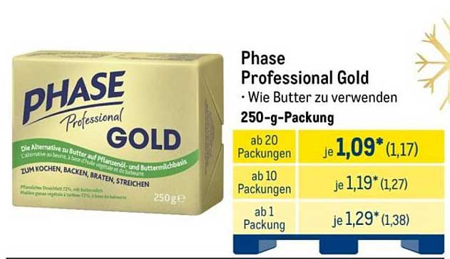 Phase Professional Gold 250-g-Packung