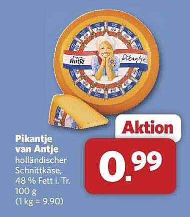 Pikantje van Antje - holländischer Schnittkäse