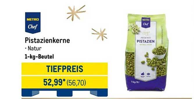 Pistazienkerne - Natur 1-kg-Beutel