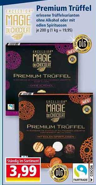 Premium Trüffel - Magie du Chocolat