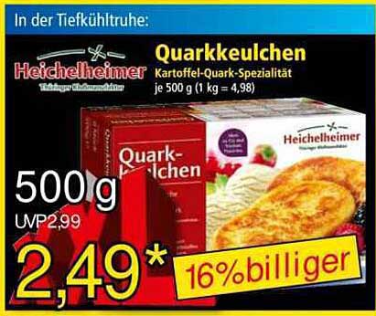 Quarkkeulchen von Heichelheimer - Kartoffel-Quark-Spezialität
