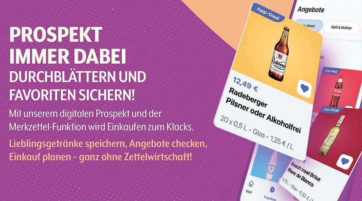 Radeberger Pilsner oder alkoholfrei 20 x 0,5 L