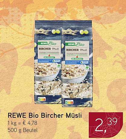 REWE Bio Bircher Müsli 500 g
