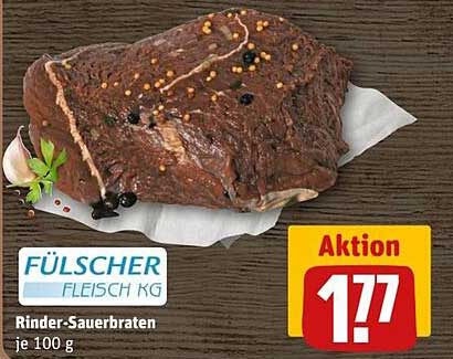 Rinder-Sauerbraten je 100 g