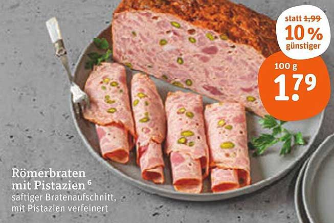 Römerbraten mit Pistazien
