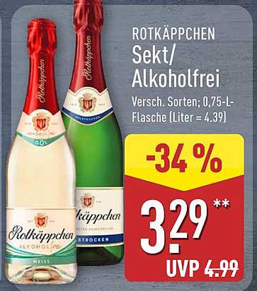 ROTKÄPPCHEN Sekt/Alkoholfrei - Verschiedene Sorten, 0,75-Liter-Flasche