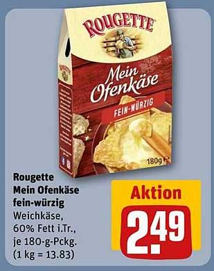 Rougette Mein Ofenkäse fein-würzig 180g