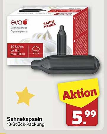Sahnekapseln 10-Stück-Packung