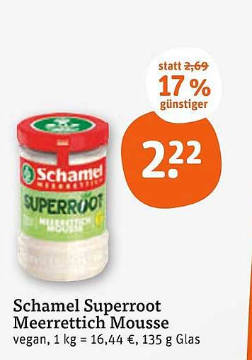 Schamel Superroot Meerrettich Mousse