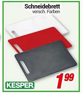 Schneidebrett in verschiedenen Farben
