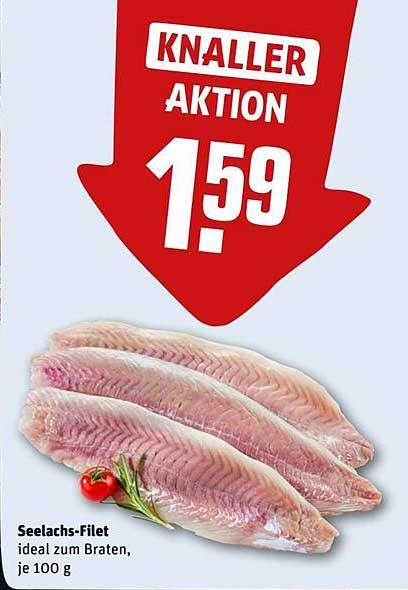 Seelachs-Filet - ideal zum Braten, je 100 g