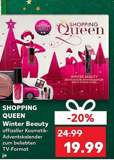 SHOPPING QUEEN Winter Beauty - offizieller Kosmetik-Adventskalender