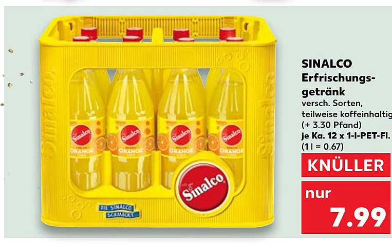 SINALCO Erfrischungsgetränk - Verschiedene Sorten
