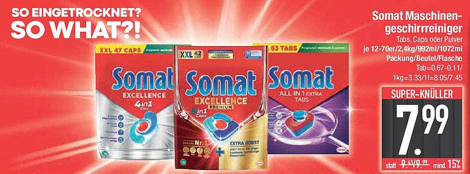 Somat Maschinen Geschirrreiniger