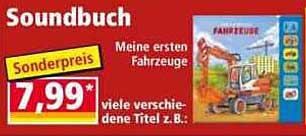 Soundbuch - Meine ersten Fahrzeuge