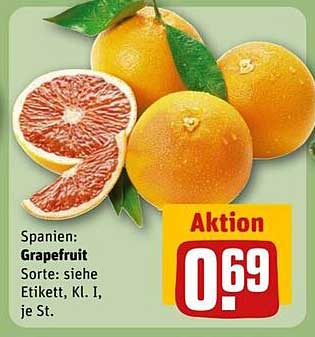 Spanien: Grapefruit