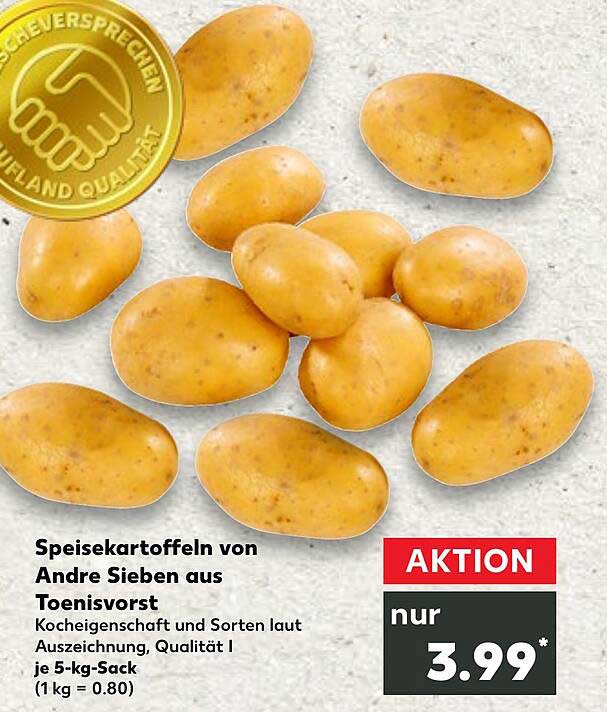Speisekartoffeln von Andre Sieben aus Toenivorst, 5-kg-Sack