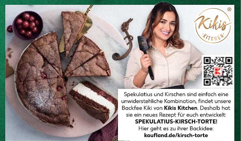 SPEKULATIUS-KIRSCH-TORTE von Kikis Kitchen