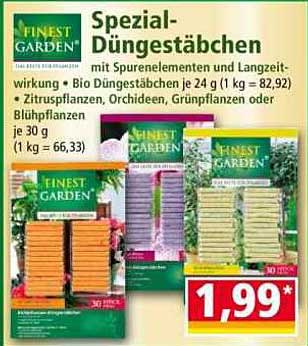 Spezial-Düngestäbchen