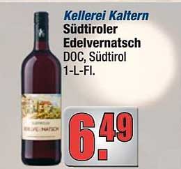 Südtiroler Edelvernatsch DOC, Südtirol 1-L-Flasche