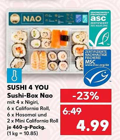 SUSHI 4 YOU Sushi-Box Nao