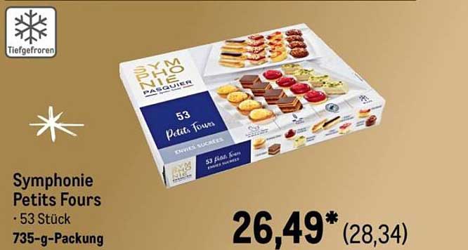 Symphonie Petits Fours - 53 Stück