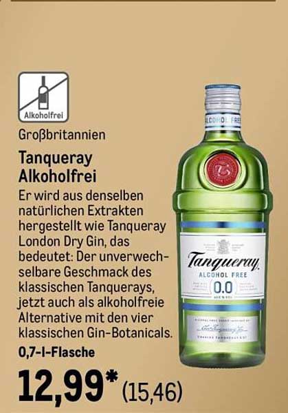 Tanqueray Alkoholfrei