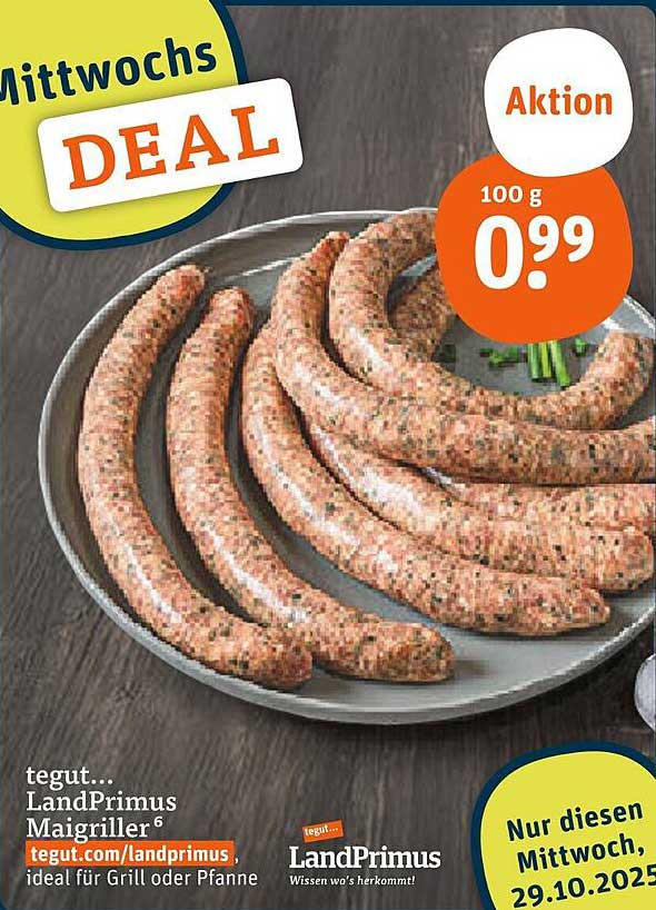 tegut... LandPrimus Maigriller 6