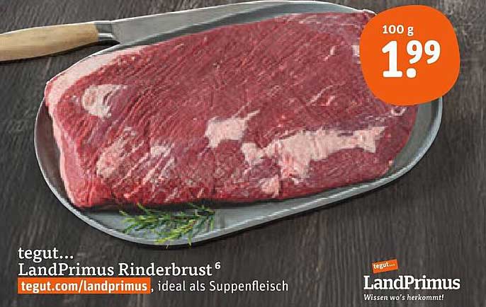 tegut... LandPrimus Rinderbrust