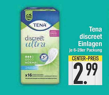 Tena discreet Einlagen je 6-28er Packung