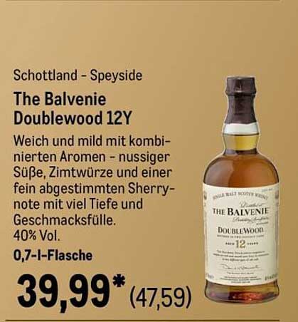 The Balvenie Doublewood 12Y