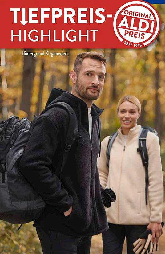 Tiefpreis-Highlight: Fleecejacke für Outdoor-Abenteuer