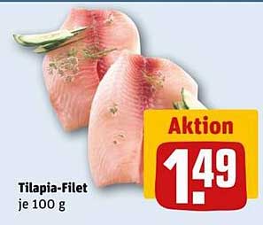Tilapia-Filet je 100 g
