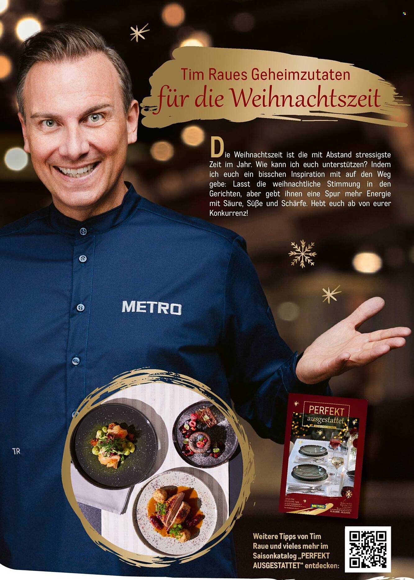 Tim Raue's geheime Zutaten für die Weihnachtszeit