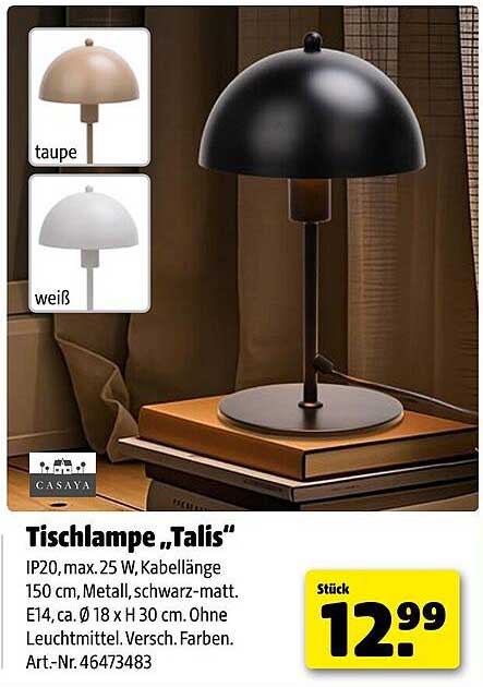 Tischlampe „Talis“